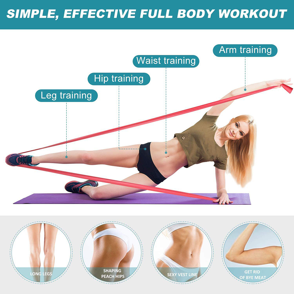 Yoga Sport Resistance Bands Pi - огляд і ціна Pilates Bar Kit With Resistance Bands