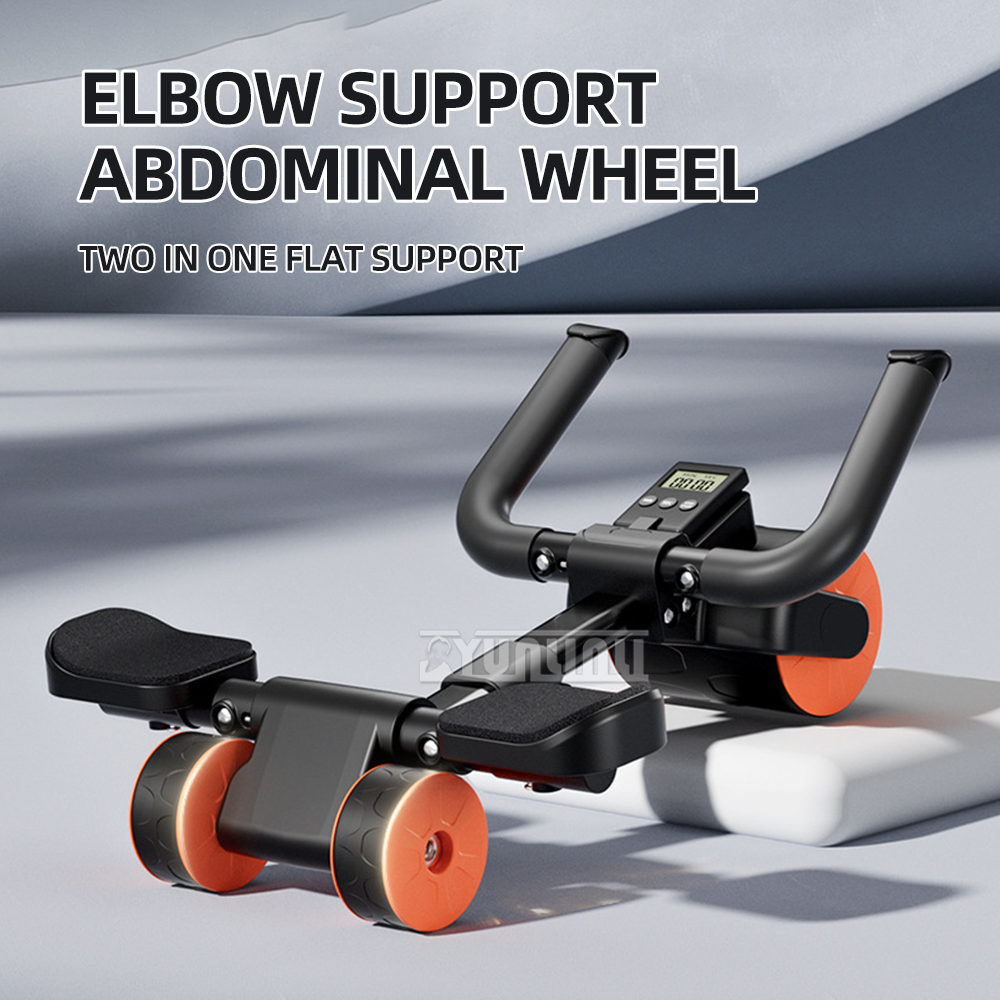 Multifunctional Home Flat Supp - огляд і ціна Ab Roller Wheel With Elbow Support