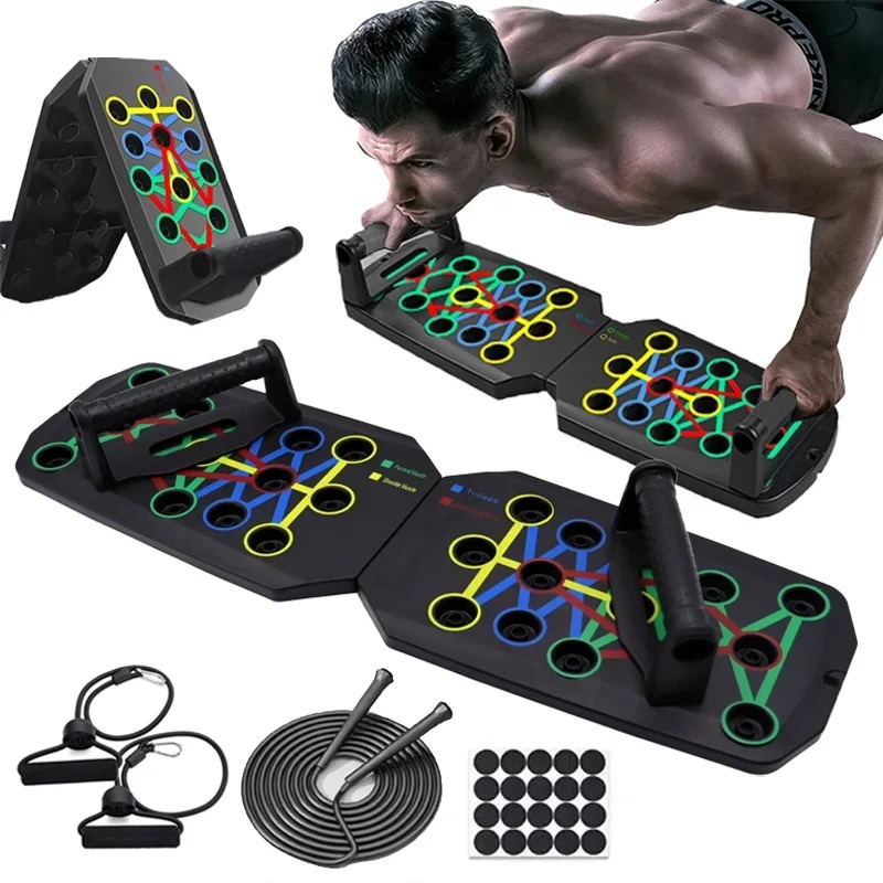 Foldable Push-up Board Set - M - огляд і ціна Push Up Board Foldable Multi Function