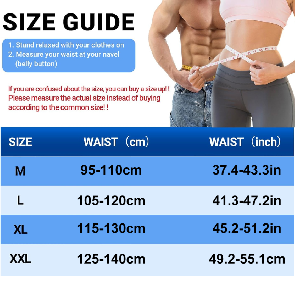 1PC Men Zipper Sauna Waist Tra - огляд і ціна Sweat Waist Trainer Belt Neoprene