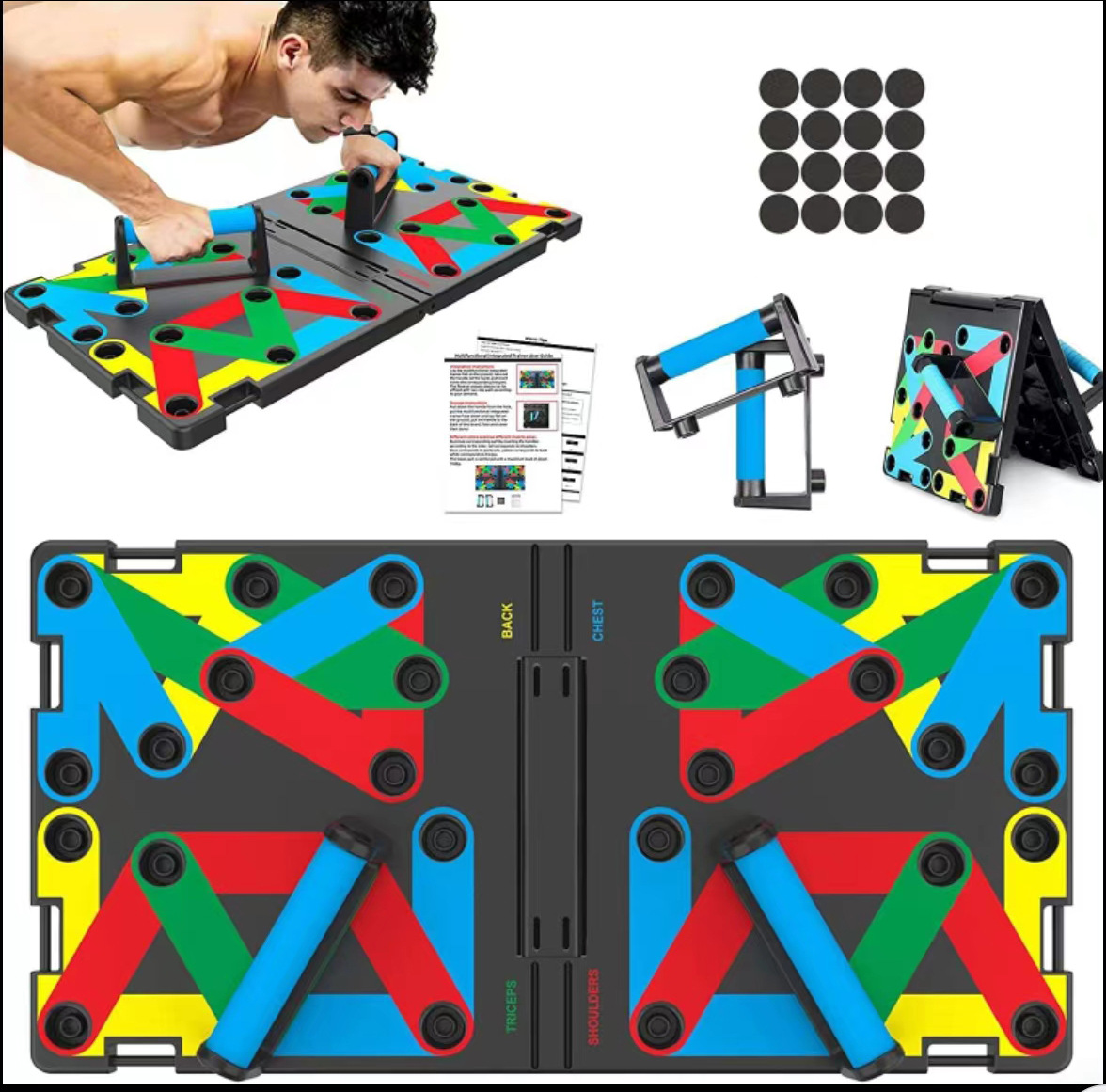 Multifunctional Foldable Push- - огляд і ціна Push Up Board Foldable Multi Function