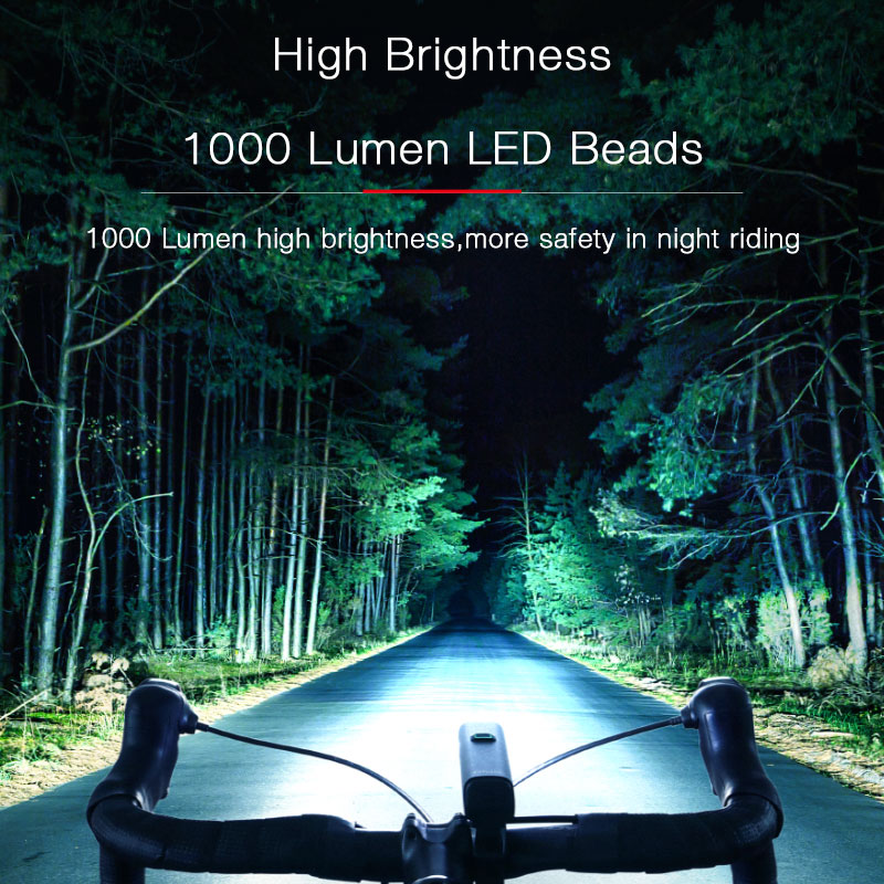 GIYO 1000 Lumens Bicycle Light - огляд і ціна Rechargeable Bicycle Headlight 1000 Lumen