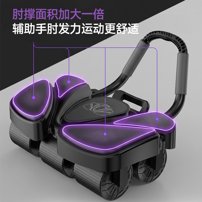 Portable 6 Wheel Digital Intel - огляд і ціна Ab Roller Wheel With Elbow Support