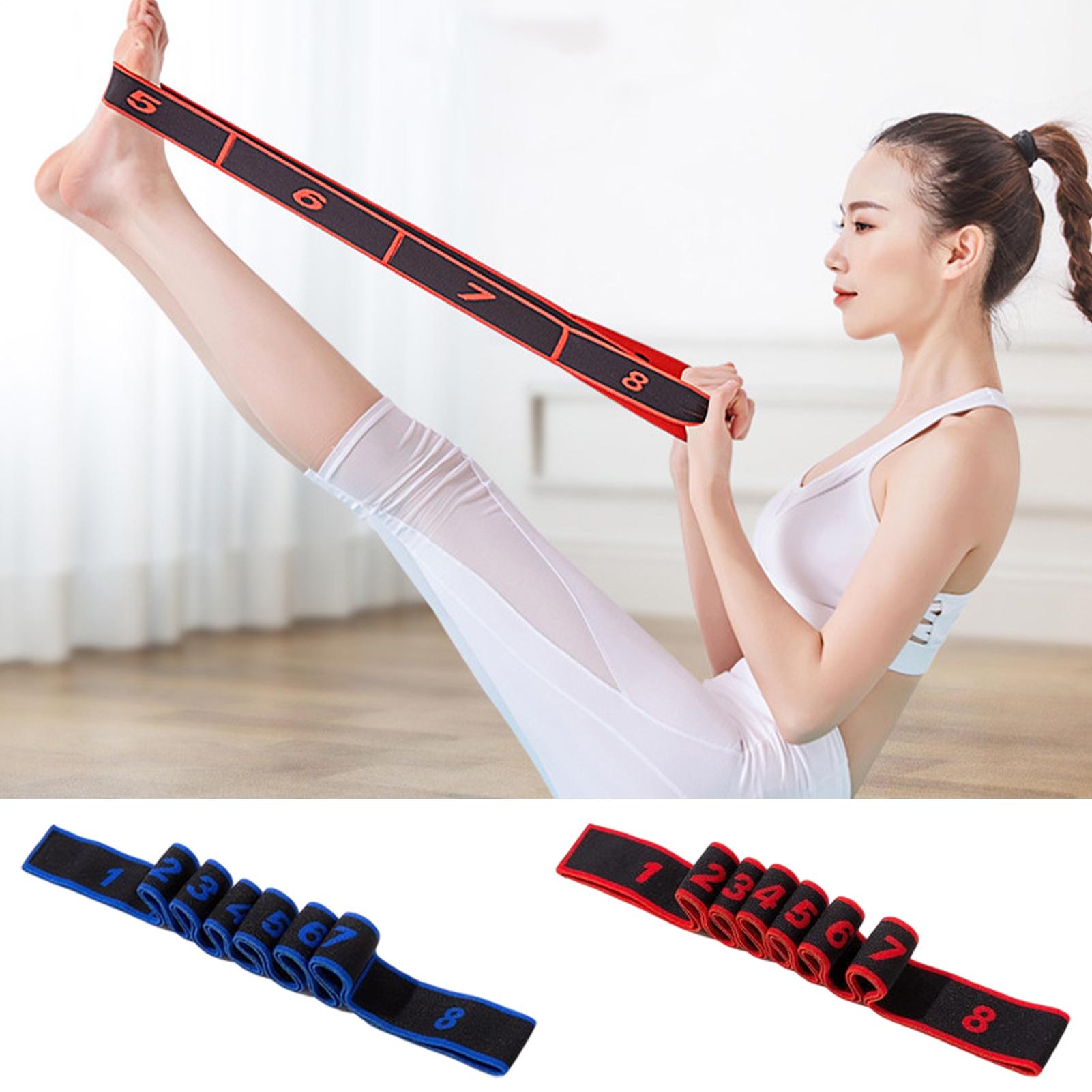 Elastic Yoga Stretching Strap  - огляд і ціна Pilates Bar Kit With Resistance Bands
