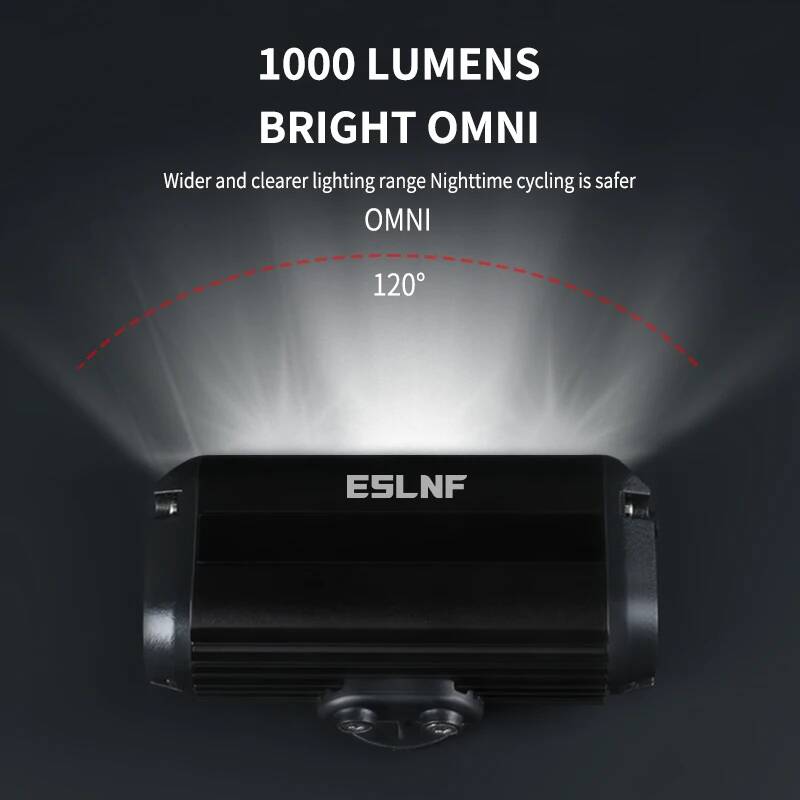 ESLNF Bike 1000 Alloy Highligh - огляд і ціна Rechargeable Bicycle Headlight 1000 Lumen