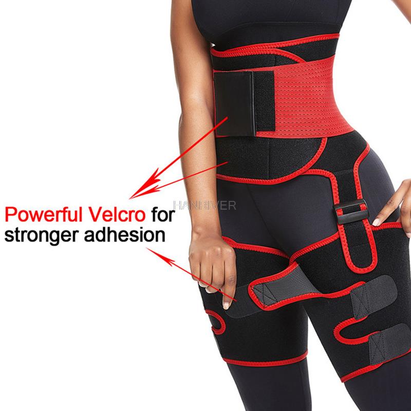 3 in 1 waist and thigh trimmer - огляд і ціна Sweat Waist Trainer Belt Neoprene
