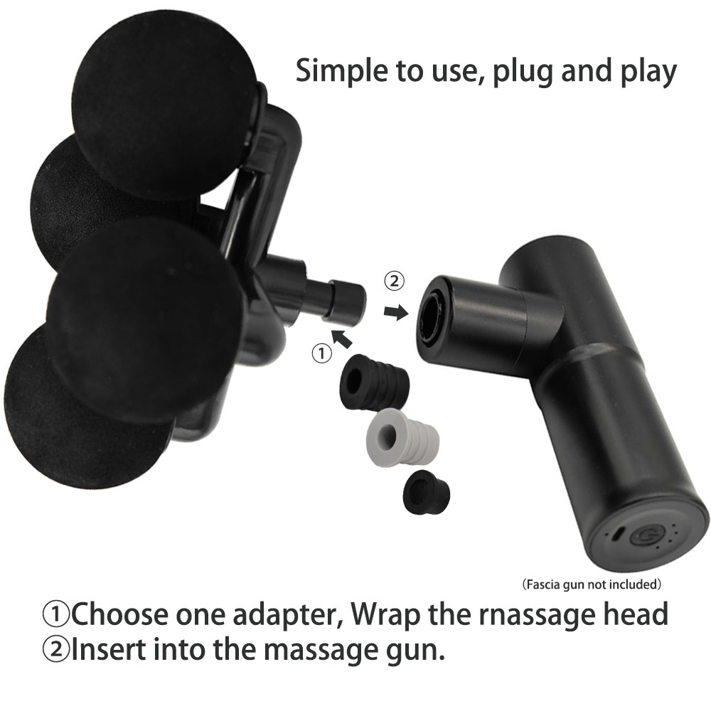 Fascia Gun Creative Massage He - огляд і ціна Electric Massage Gun Deep Tissue