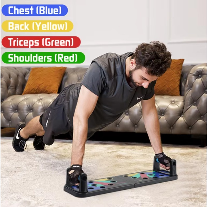 9-in-1 Foldable Push-Up Rack B - огляд і ціна Push Up Board Foldable Multi Function