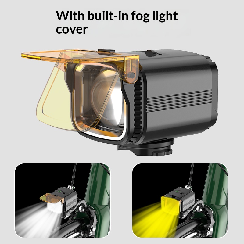 OFFBONDAGE Brompton Folding Bi - огляд і ціна Rechargeable Bicycle Headlight 1000 Lumen