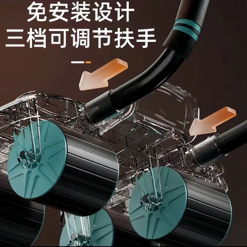 2026 New Style Automatic Rebou - огляд і ціна Ab Roller Wheel With Elbow Support