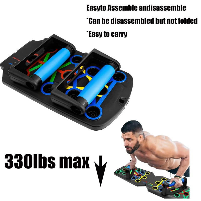Foldable Push Up Board with Re - огляд і ціна Push Up Board Foldable Multi Function