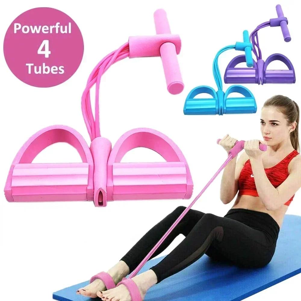 4/6 Level Resistance Band Elas - огляд і ціна Pilates Bar Kit With Resistance Bands